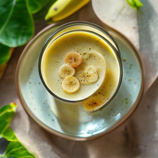 Smoothie aux dattes et bananes
