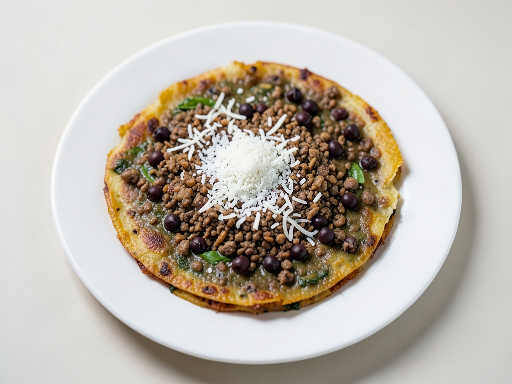 Dosa - Knusprige Reis-Linsen-Pfannkuchen