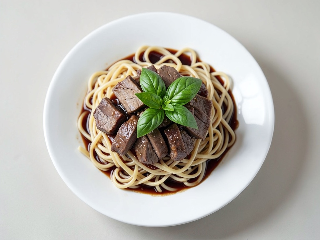 Drunken Noodles mit Rindfleisch