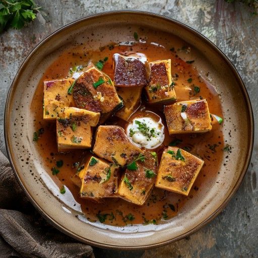 Einfaches Brezhausen-Vegan-Schnitzel (Ossobuco-Stil)