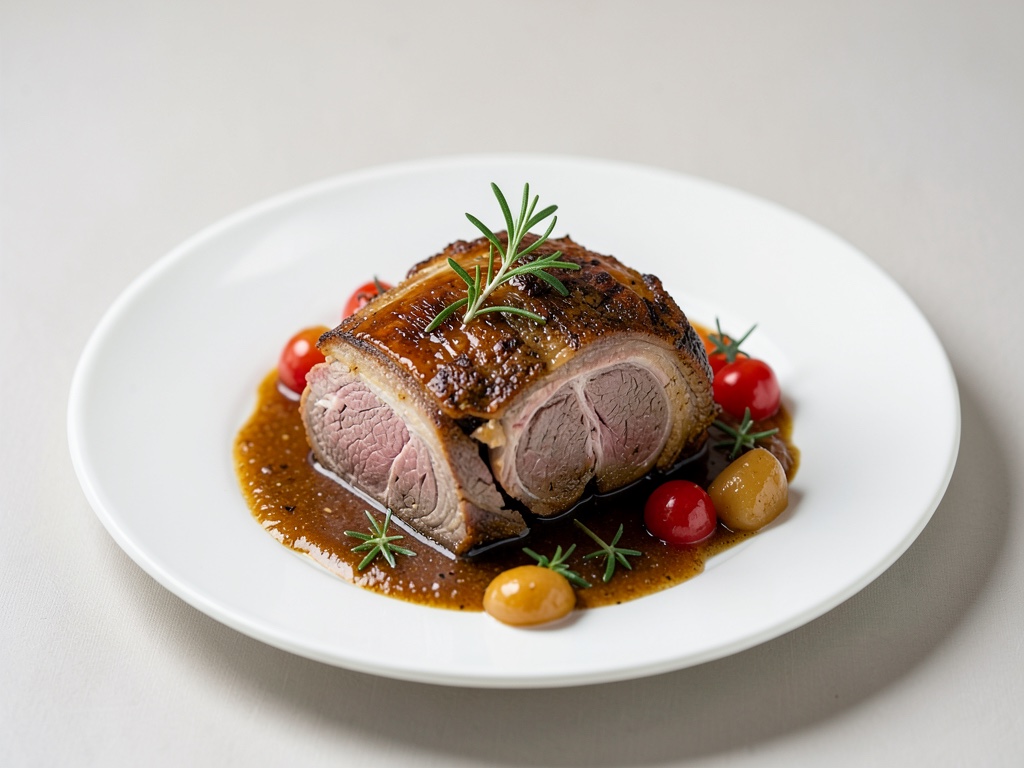 Rôti de veau andalou