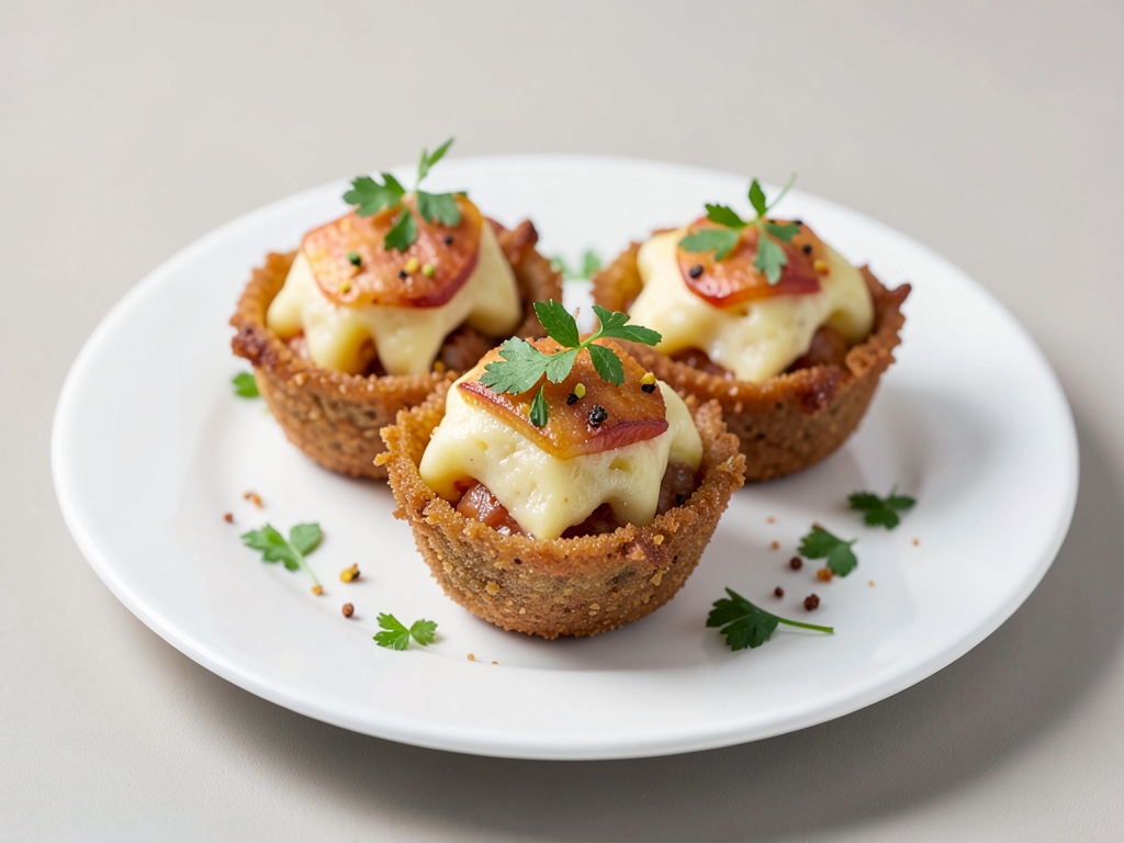 Petits plats croustillants à la raclette pomme-fromage