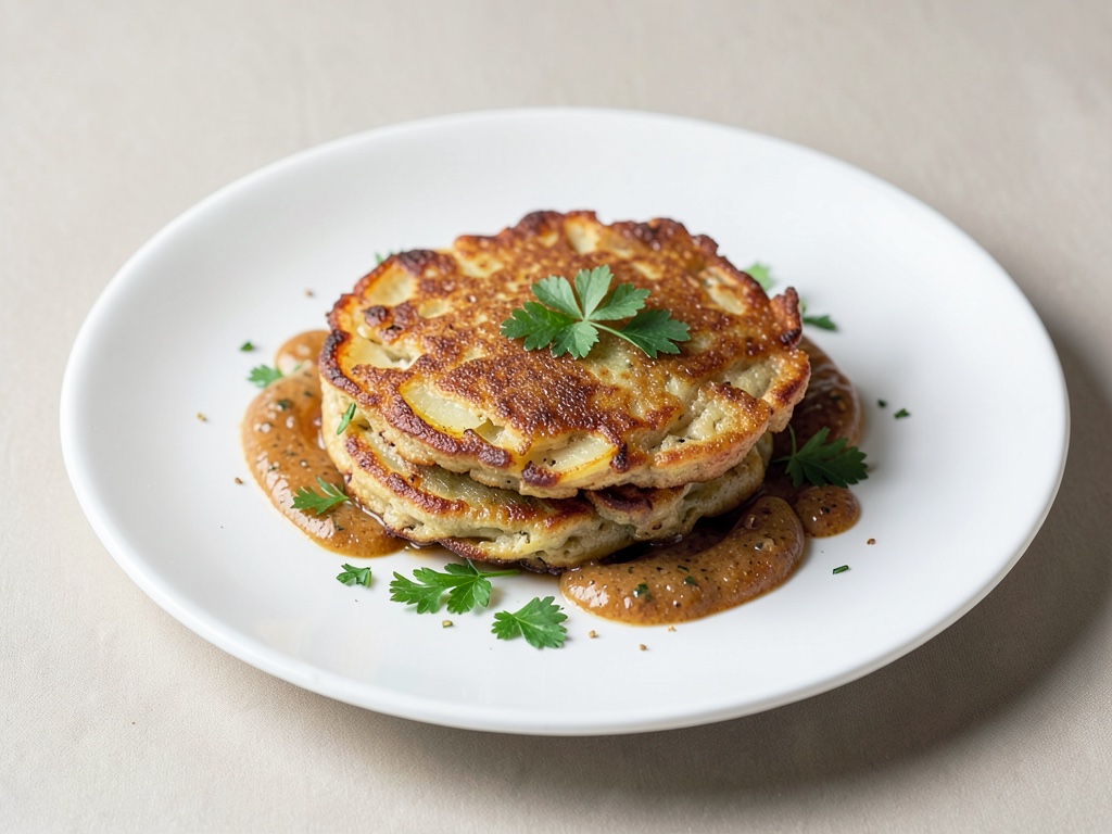Frittelle croccanti di mela e patata