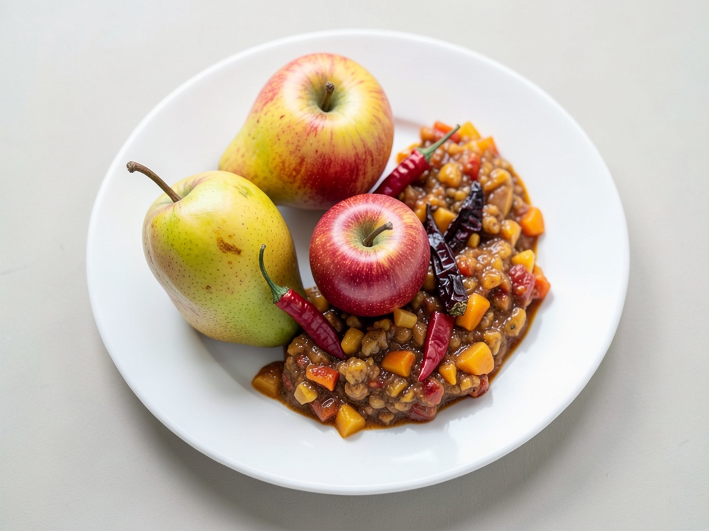 Chutney fruttato e piccante di mele e mango