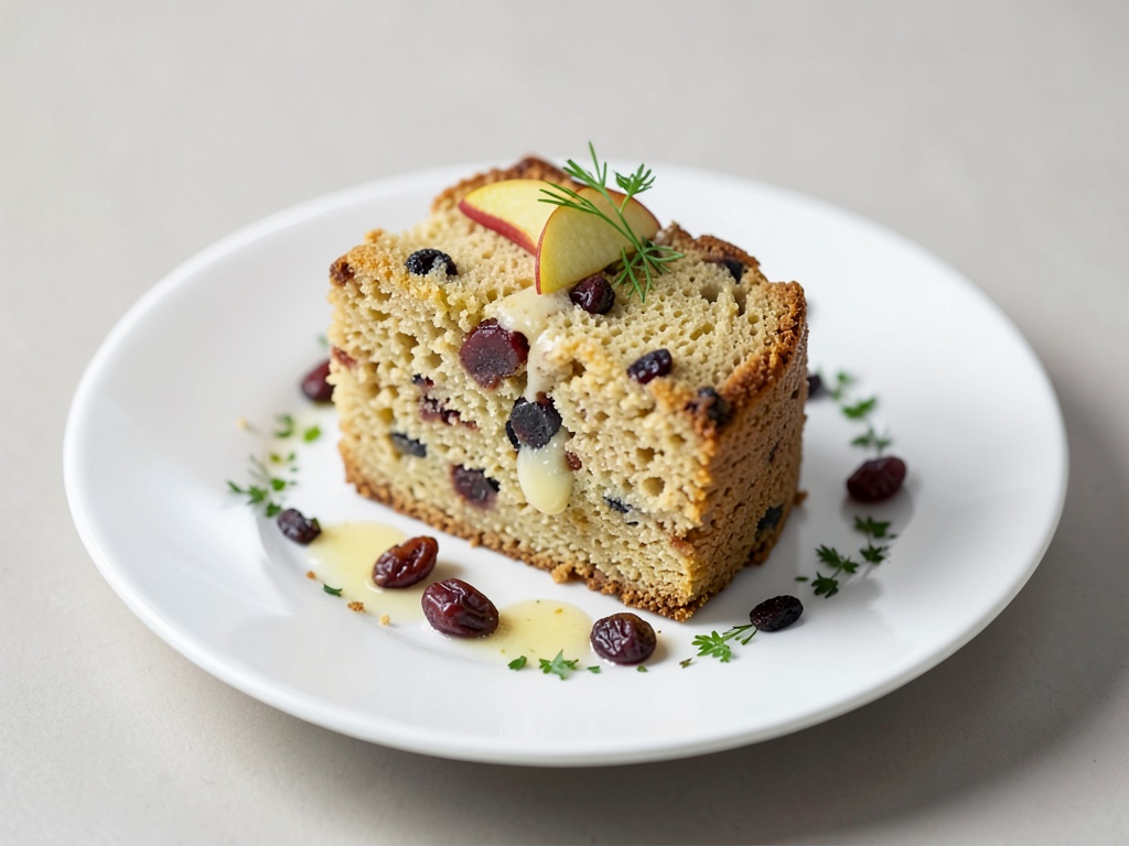 Torta soffice alle mele e uvetta con lievito
