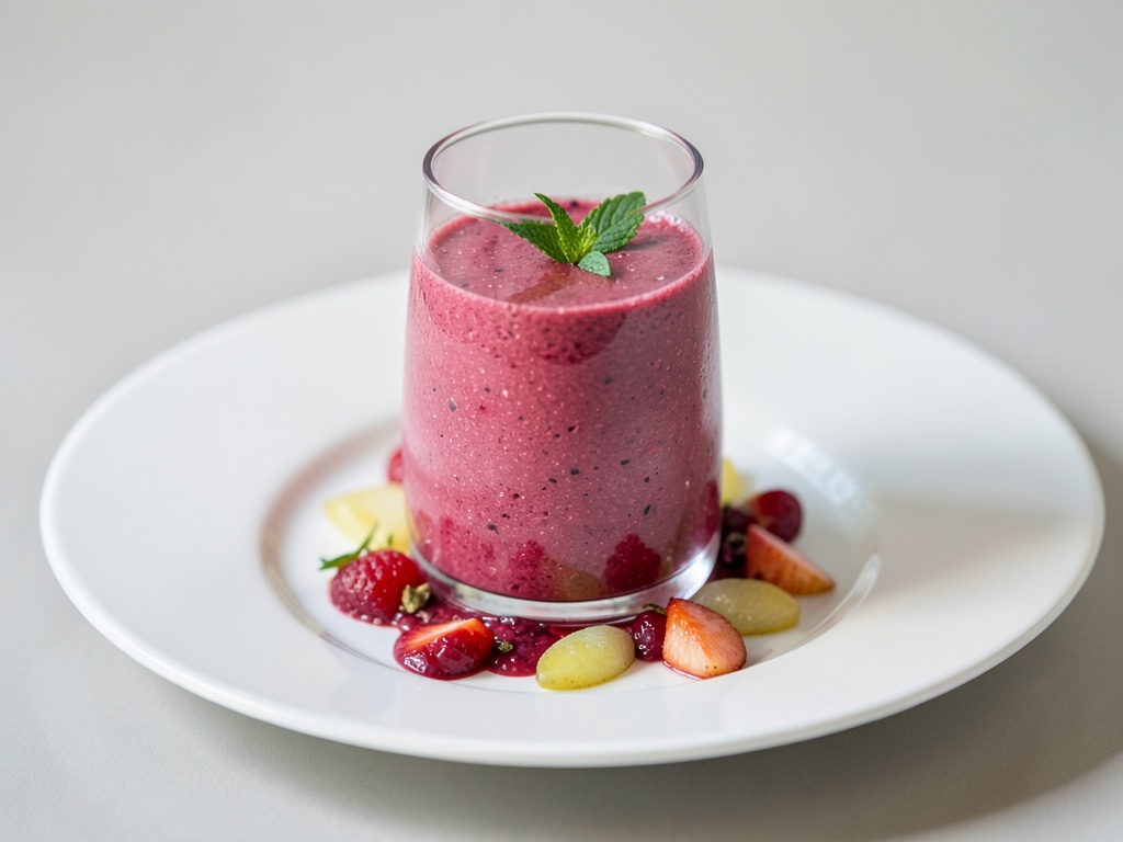 Fruchtiger Apfel-Sanddorn-Smoothie