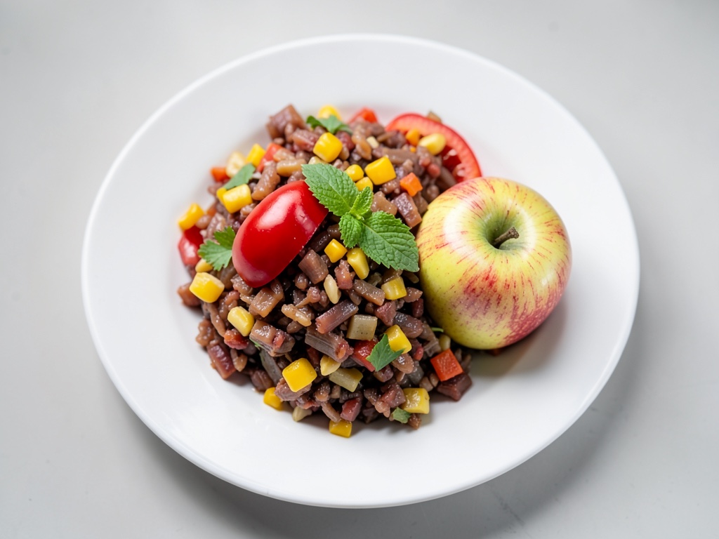 Insalata croccante di mela e crauti