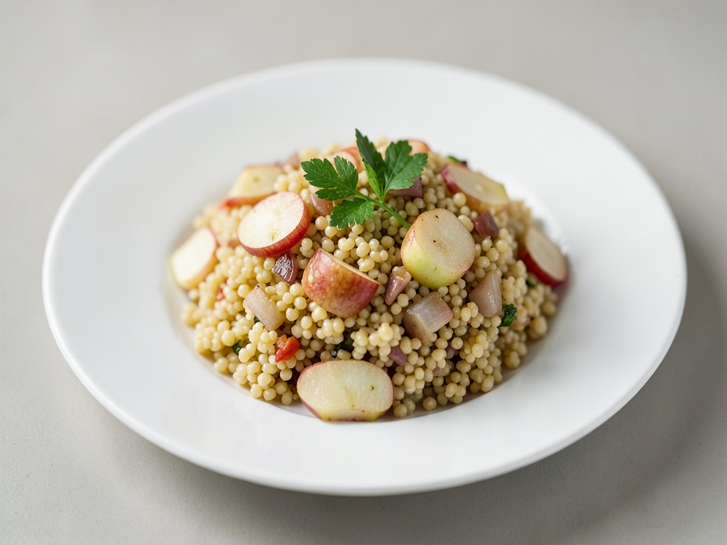 Couscous di Mela e Cipolla