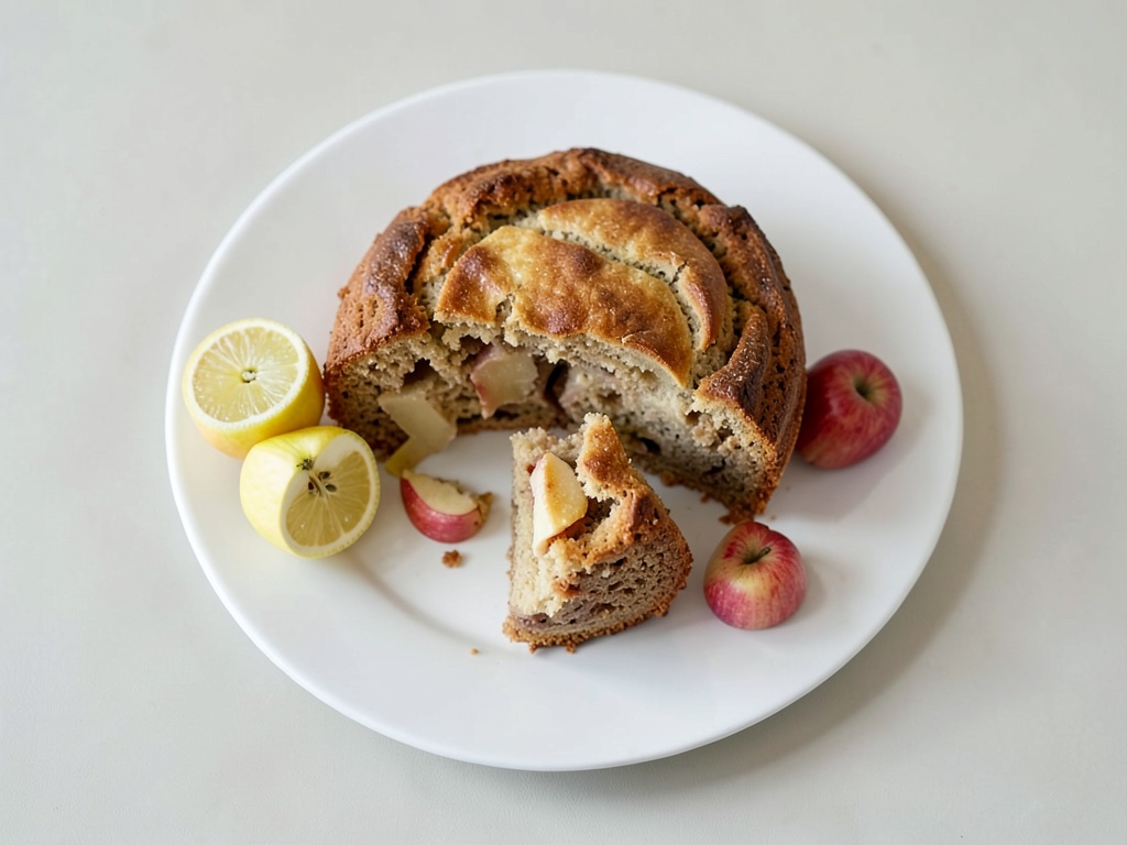 Torta croccante alla mela su base di sfoglia