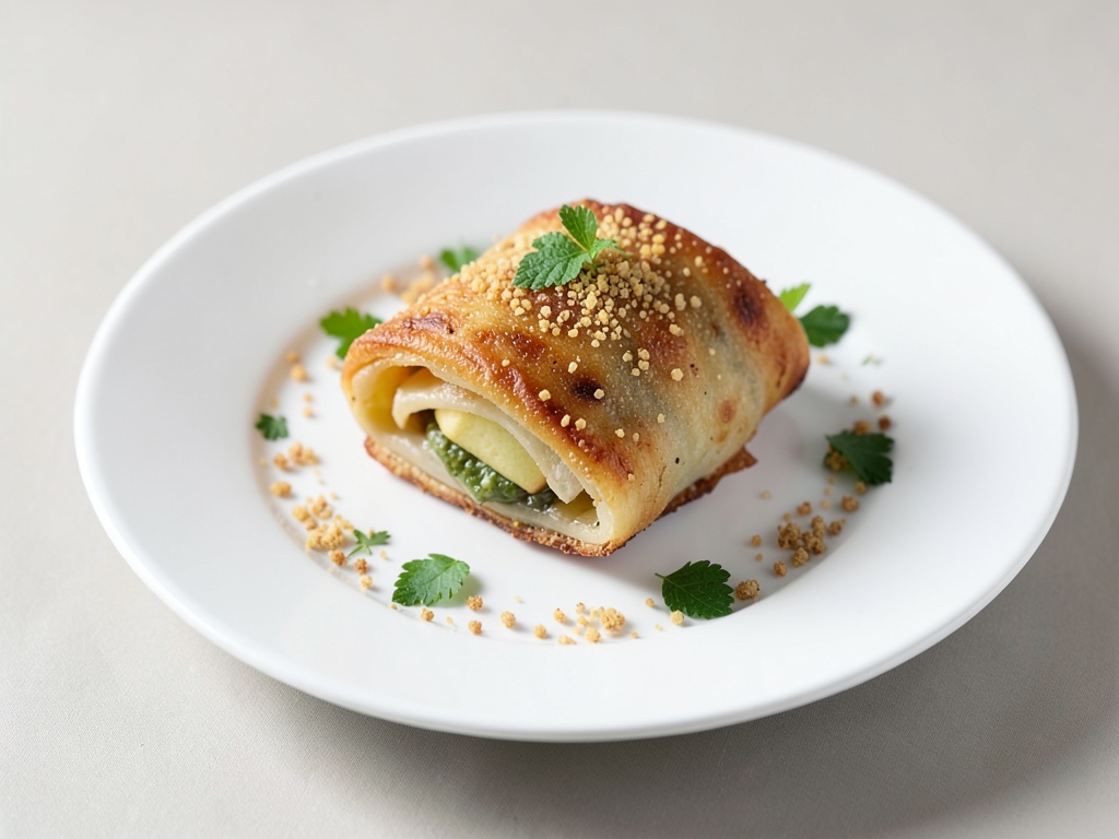Knuspriger Apfel-Strudel mit Semmelbröseln