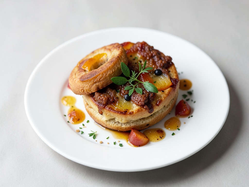 Fruchtige Aprikosen-Bagels