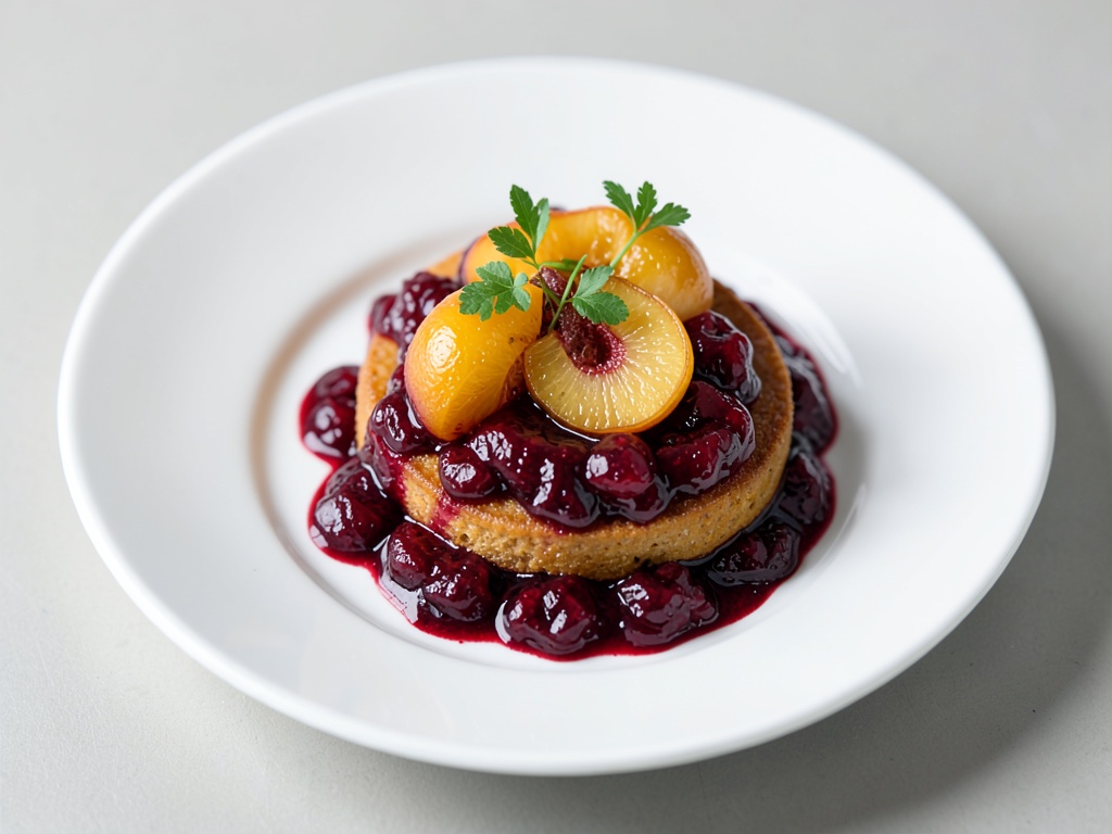 Marmellata di albicocche e mirtilli rossi