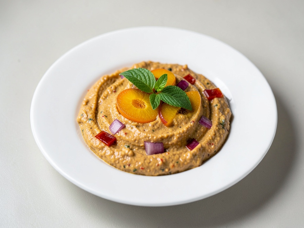 Dip al curry con albicocche