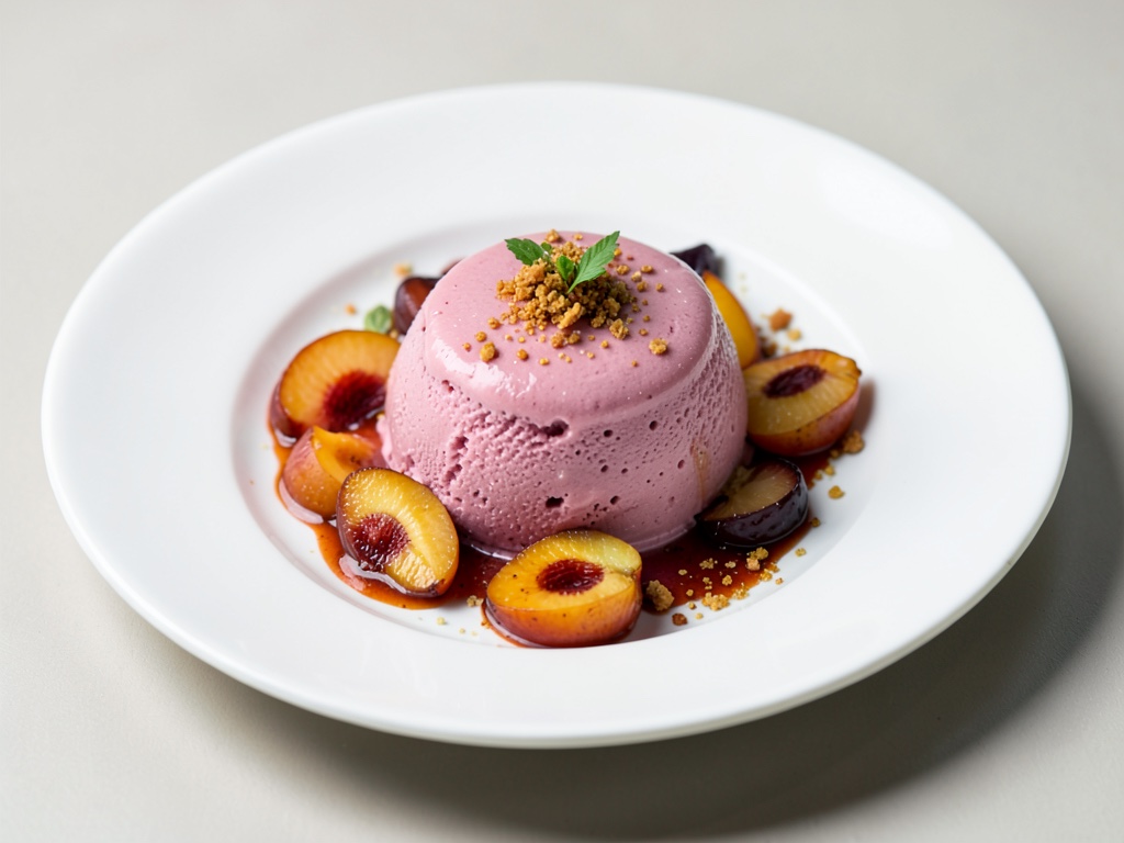 Sorbet fruttato di albicocche e mirabelle