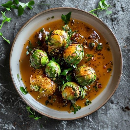 Carciofi in salsa allo sherry