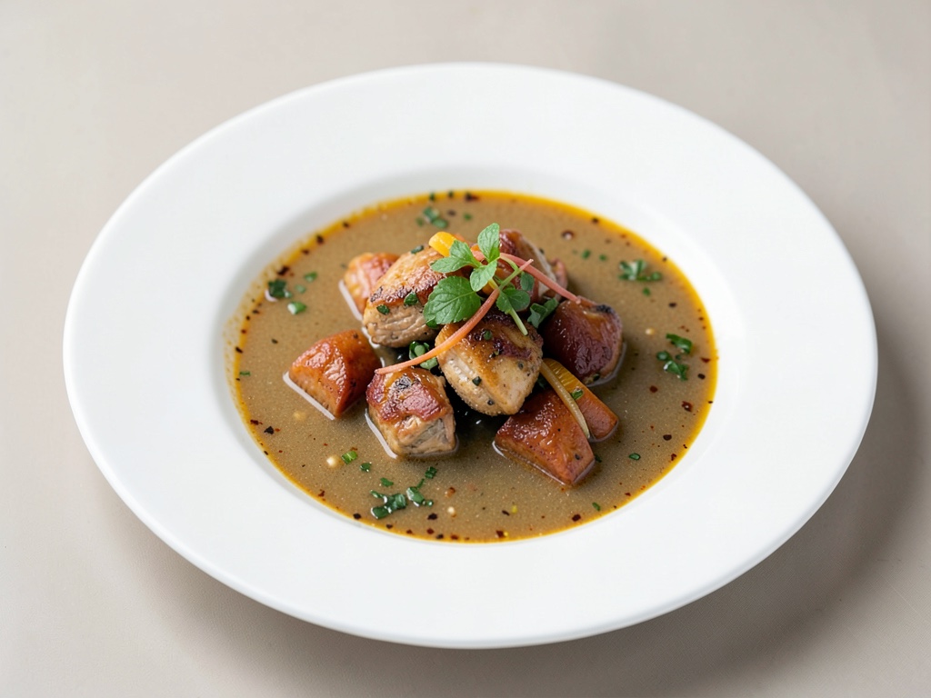 Brodo aromatico di pollo tailandese
