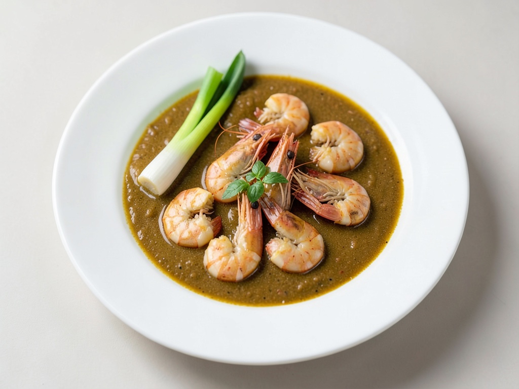 Noodles asiatici con gamberi in crema di curry e cocco
