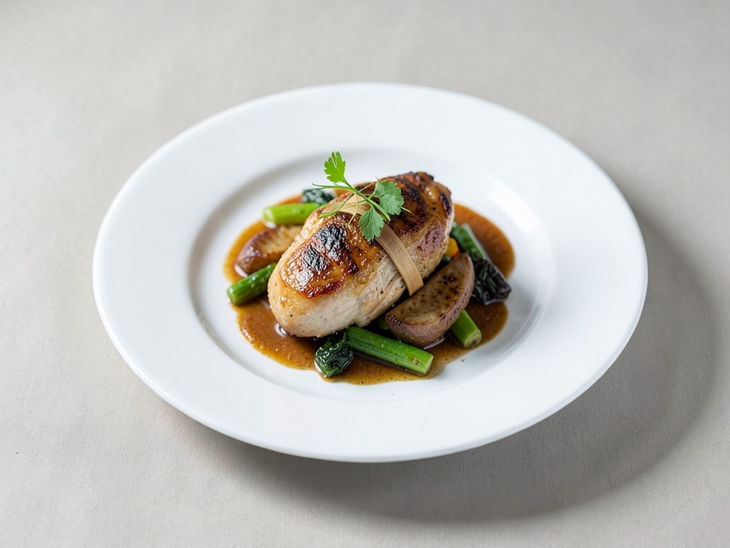 Foie de poulet asiatique