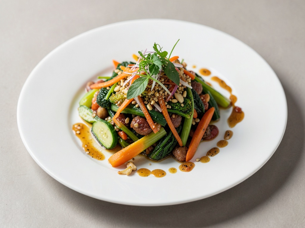 Padella di verdure asiatica veloce