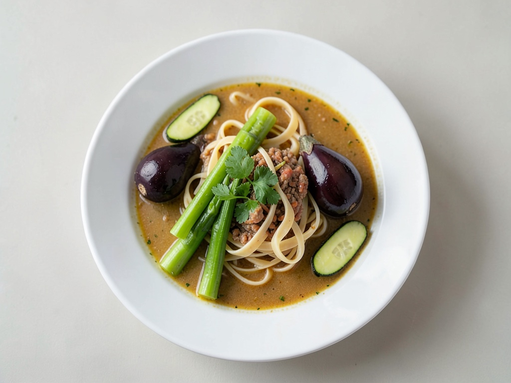 Schnelle asiatische Gemüsesuppe mit Nudeln