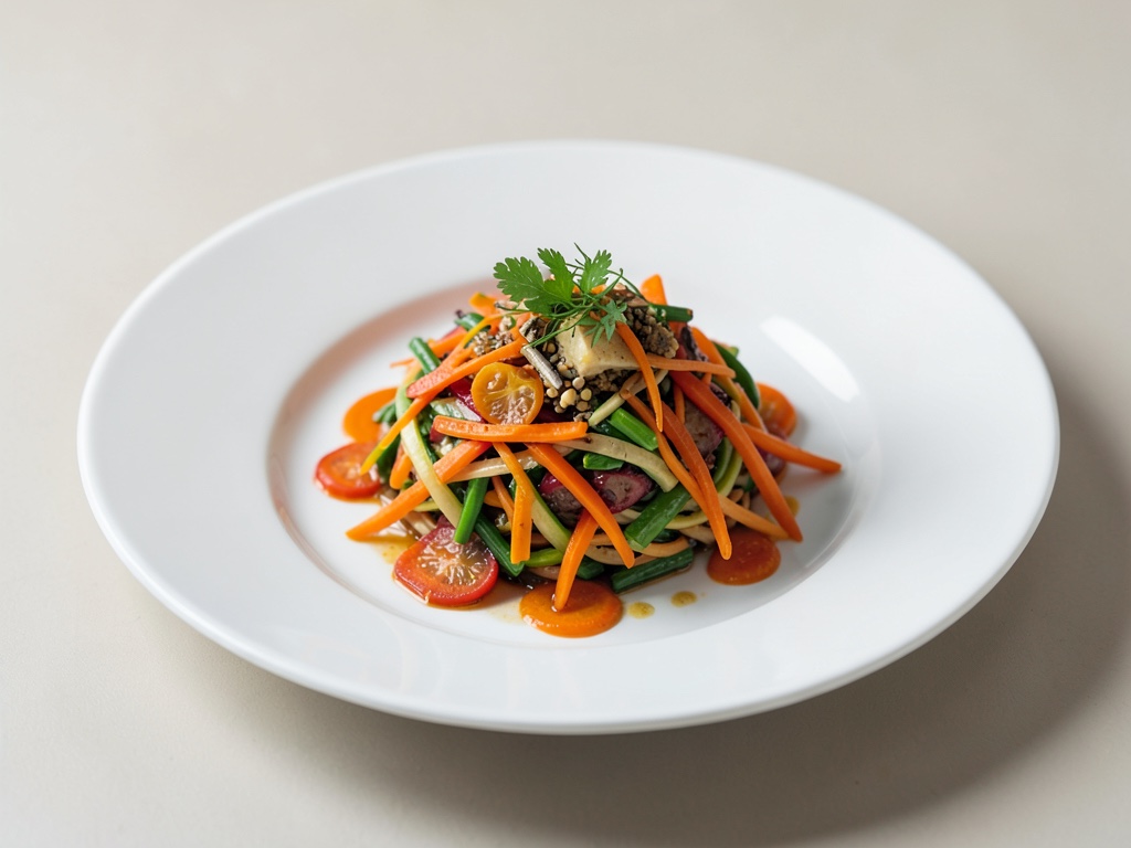 Insalata di carote asiatica fresca