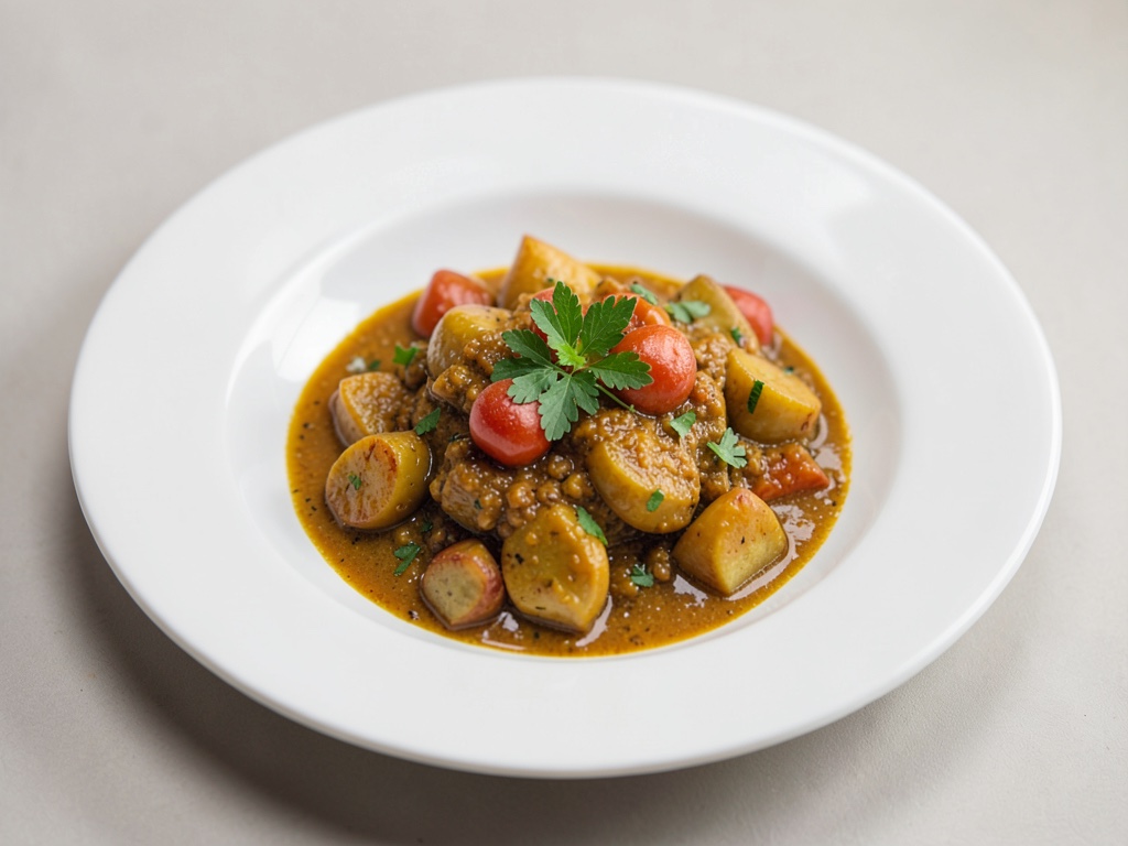 Curry de berenjena
