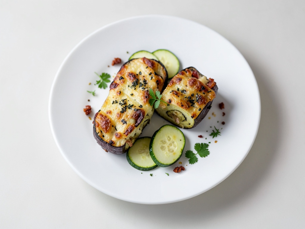 Torri di melanzane gratinate