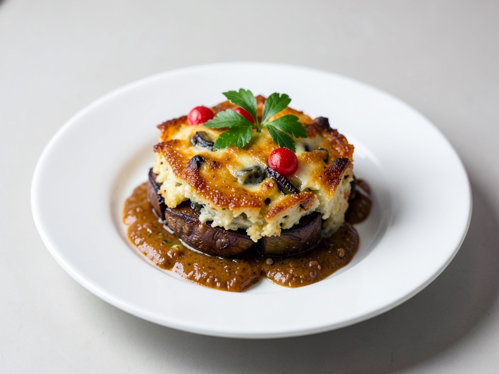 Gratin di melanzane croccante