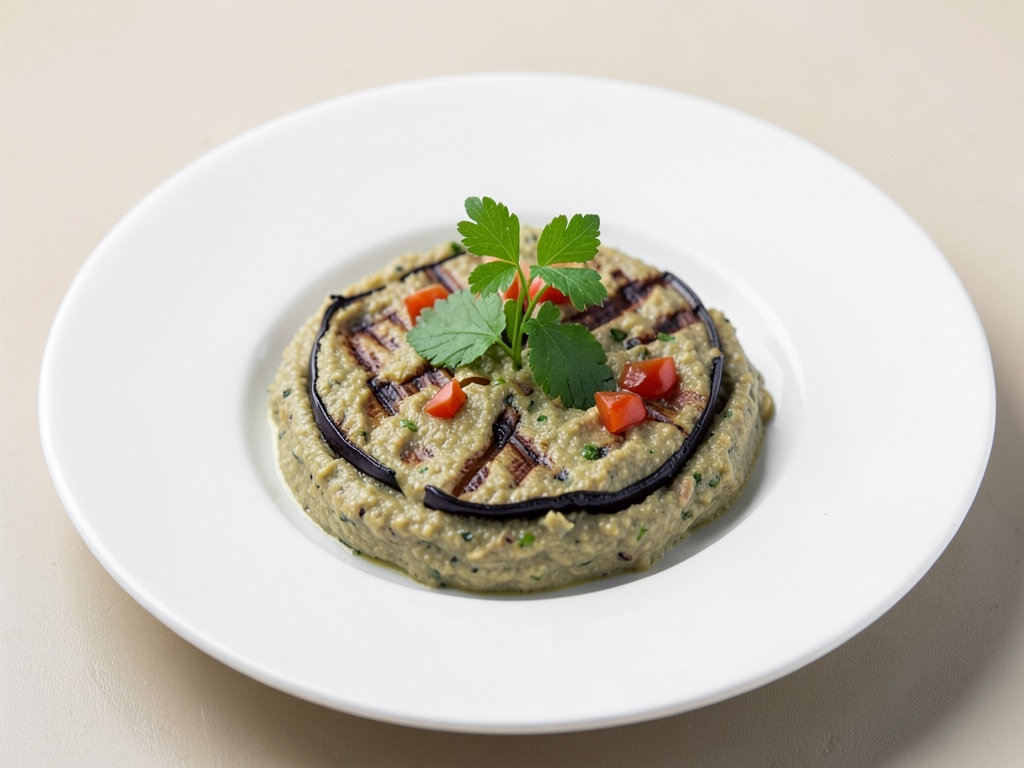 Crema di melanzane alla griglia