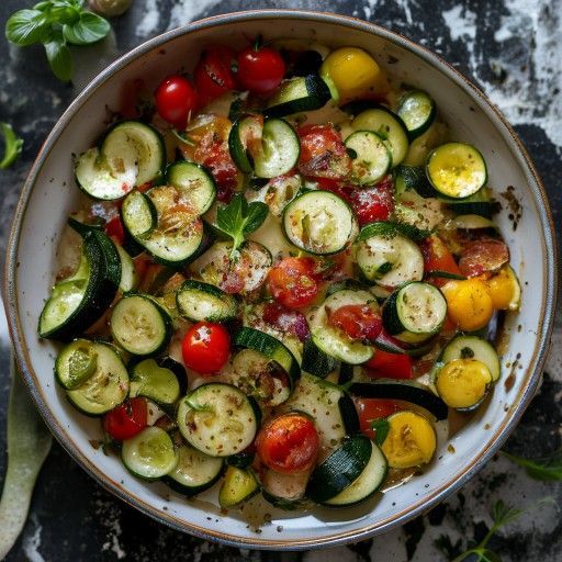 Gratin mediterraneo di verdure a strati