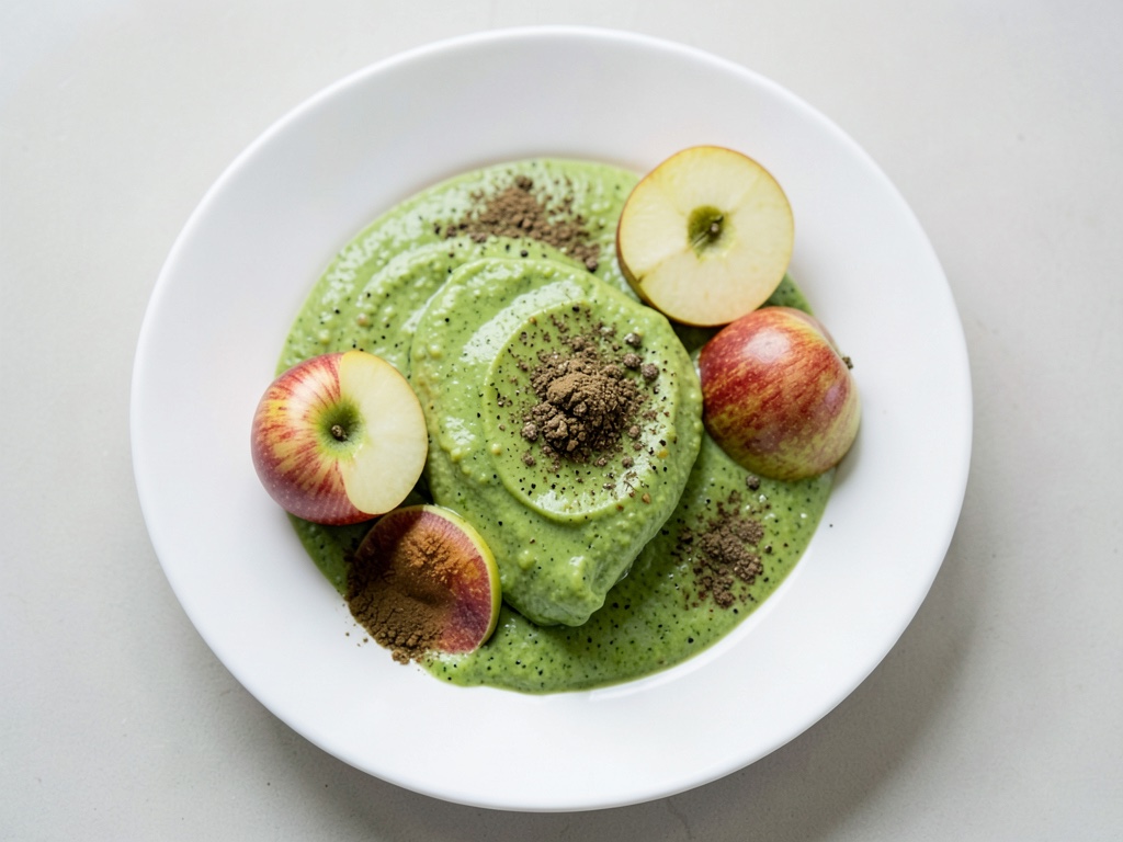 Cremiger Avocado-Apfel-Smoothie