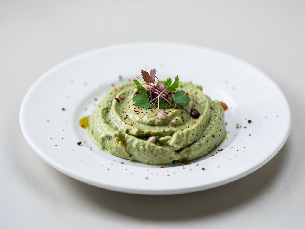 Dip cremoso de aguacate con aroma a curry
