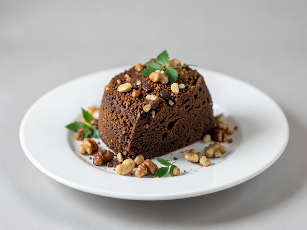 Babka croustillant au chocolat et aux noix