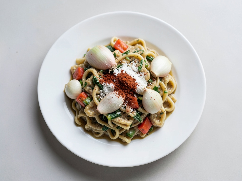Padella con Spätzle e spinaci giovani