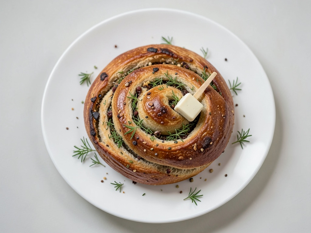 Aromatischer Bärlauch-Zopf