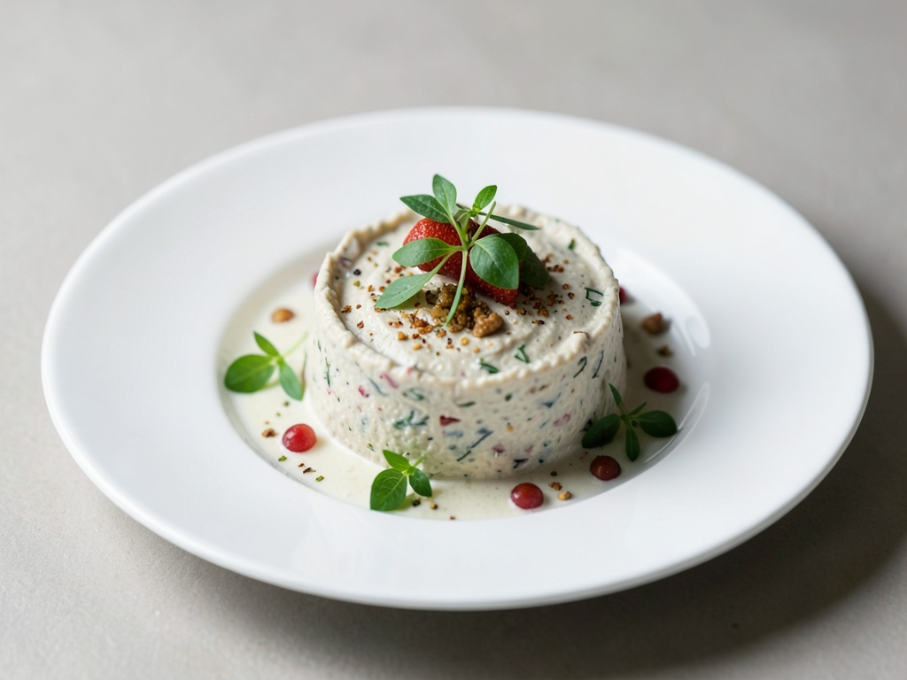 Wood Sorrel Quark Dip