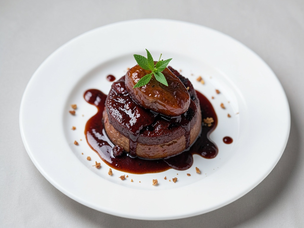 Goccia di aceto balsamico e dattero dolce-acido