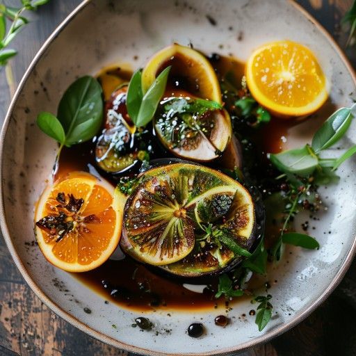 Fichi in aceto balsamico con erbe