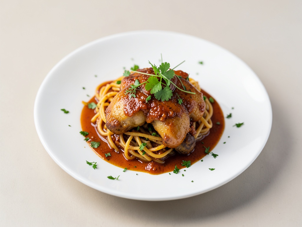 Bami Goreng di Pollo