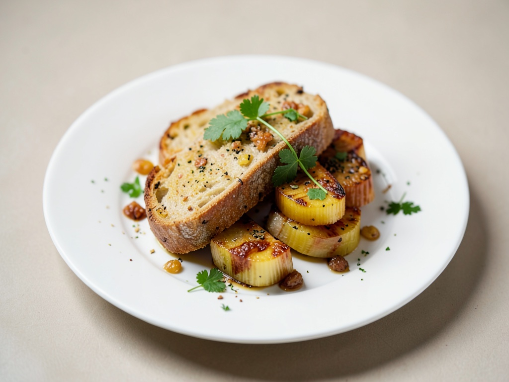 Pan de plátano y piña