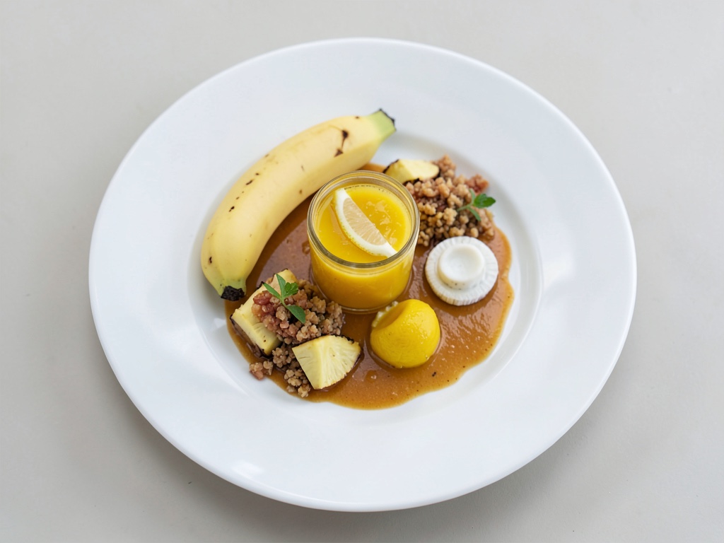 Erfrischender Bananen-Ananas-Smoothie