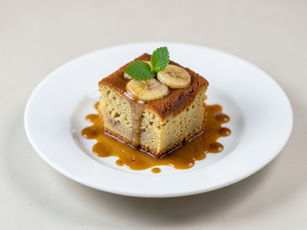 Torta alla banana succosa