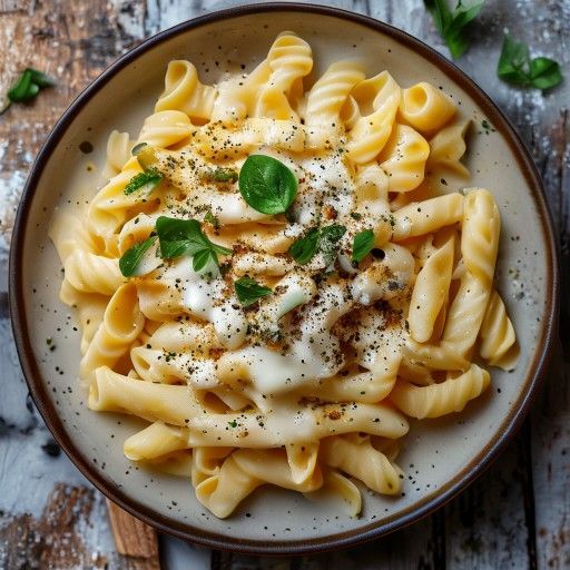 Tagliatelle in salsa al formaggio cremosa