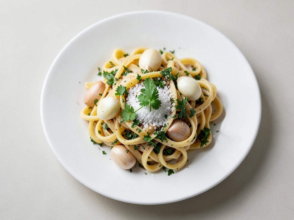 Tagliatelle con erbe