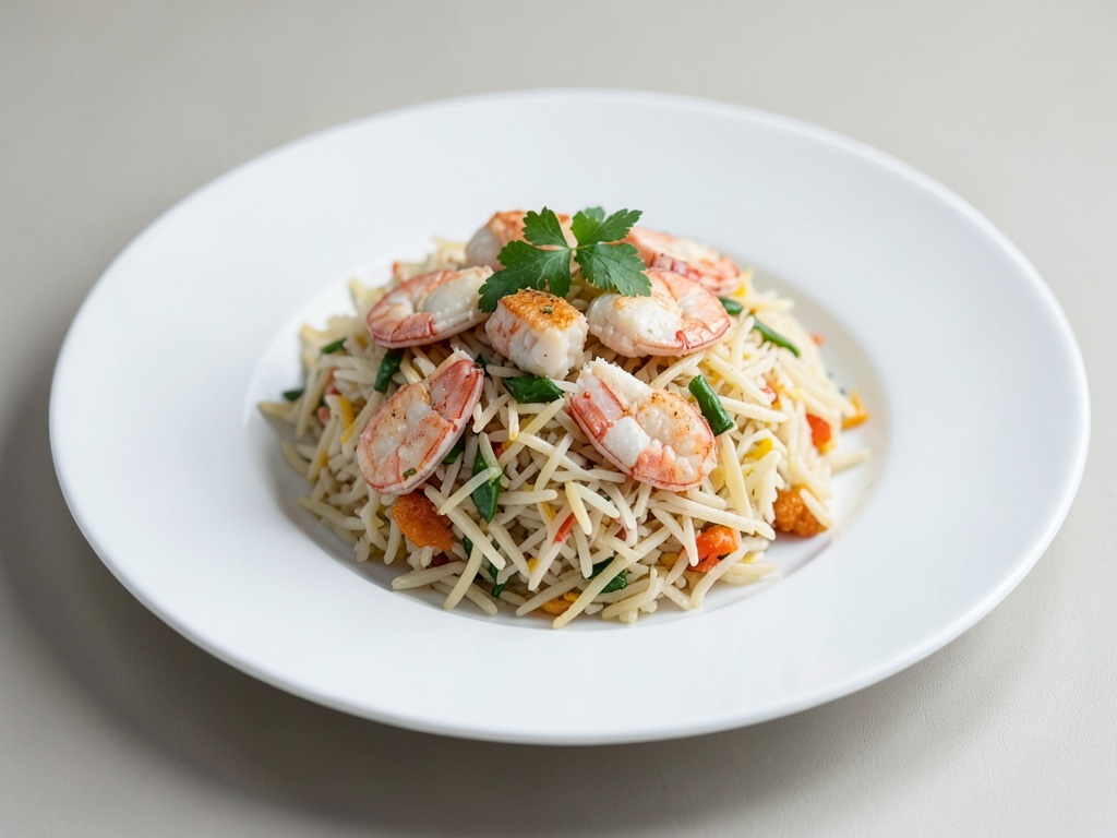 Riso basmati con polpa di granchio