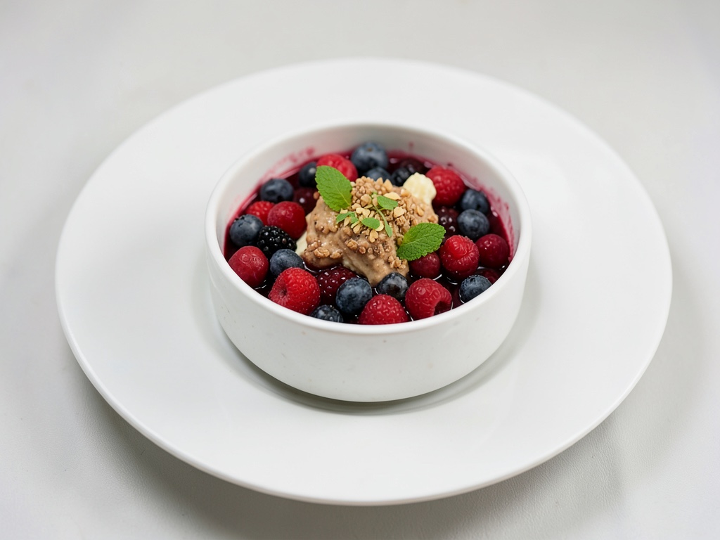 Fruchtige Beeren-Bowle