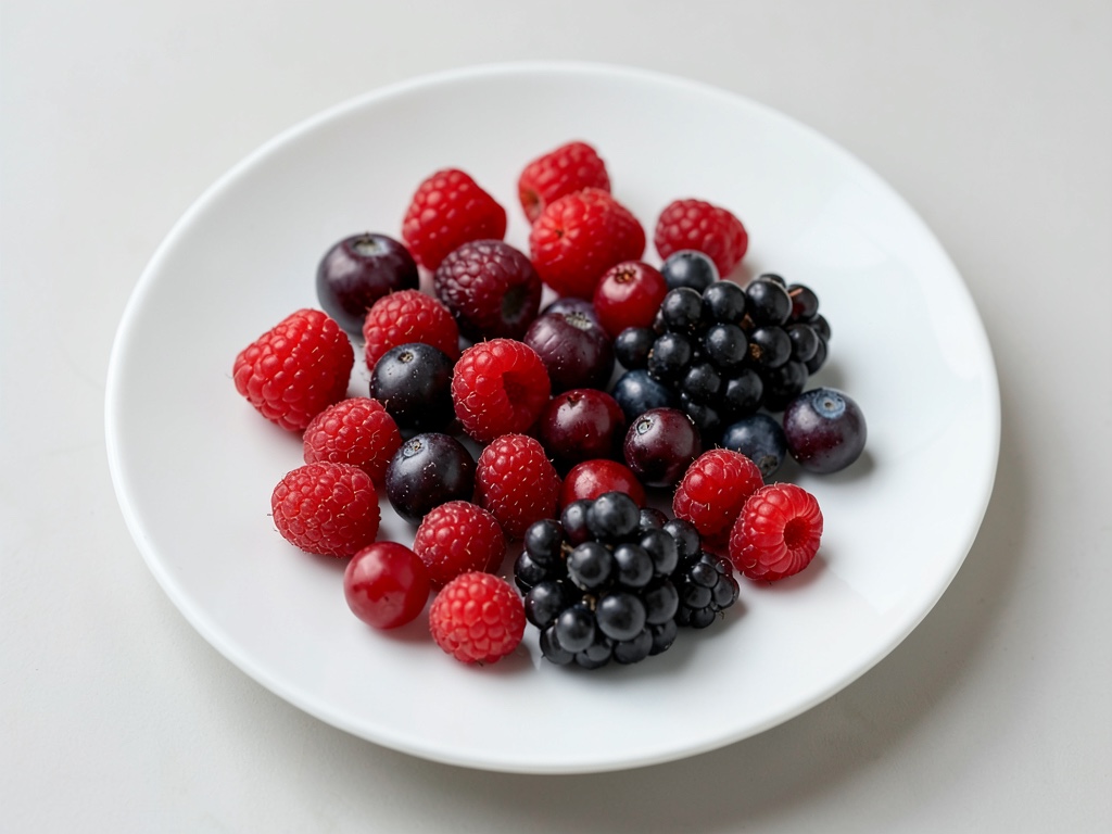 Mermelada de bayas frutosa hecha en casa