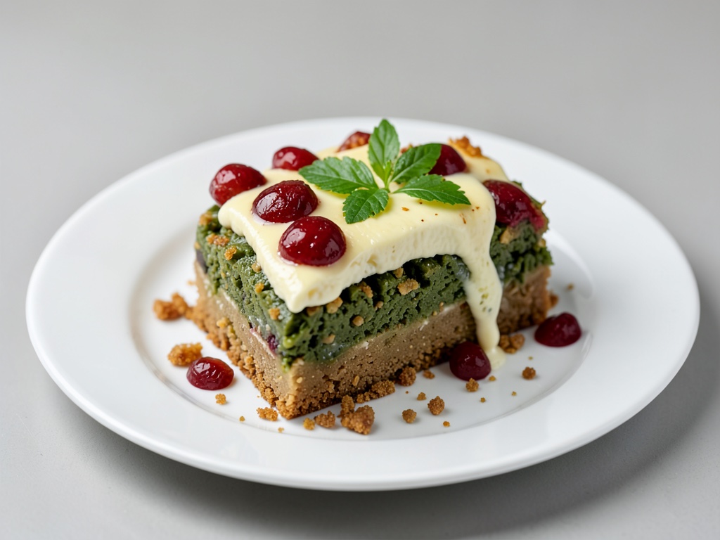 Beeren-Nektarinen-Torte mit Frischkäse