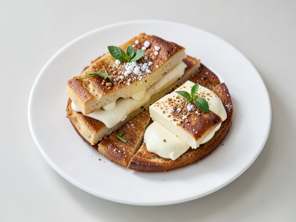 Tartelettes croustillantes aux poires et au fromage