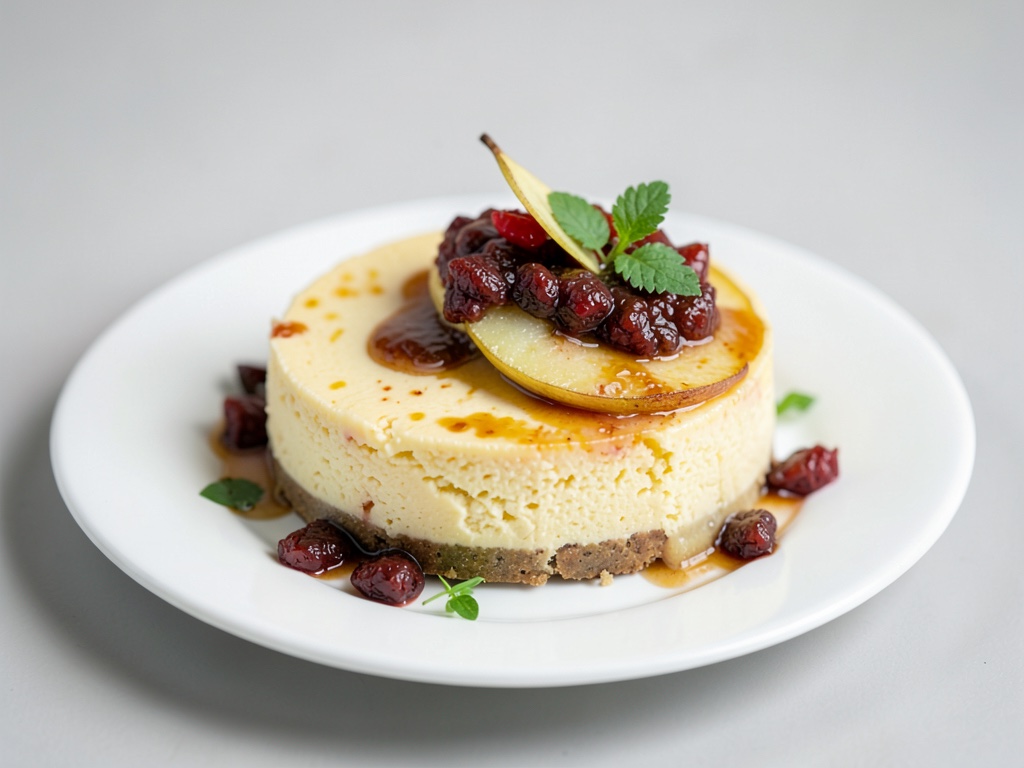 Saftiger Birnen-Käsekuchen aus dem Backblech